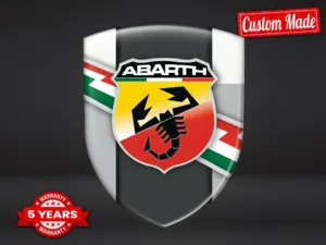 Fiat Abarth Adesivi Logo Auto Resistenti Pregiati Esperti